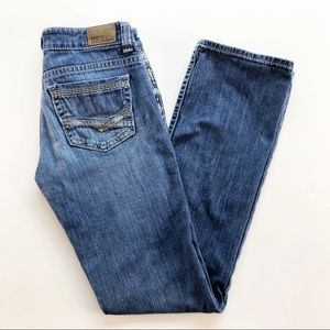 BKE Payton Buckle Jeans Slim Boot Cut 26L Long